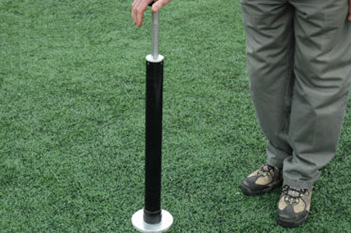 Measuring Infill and System Depth ith a 3 Prong Gauge